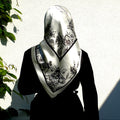 Classic Duality Silk Scarf 90