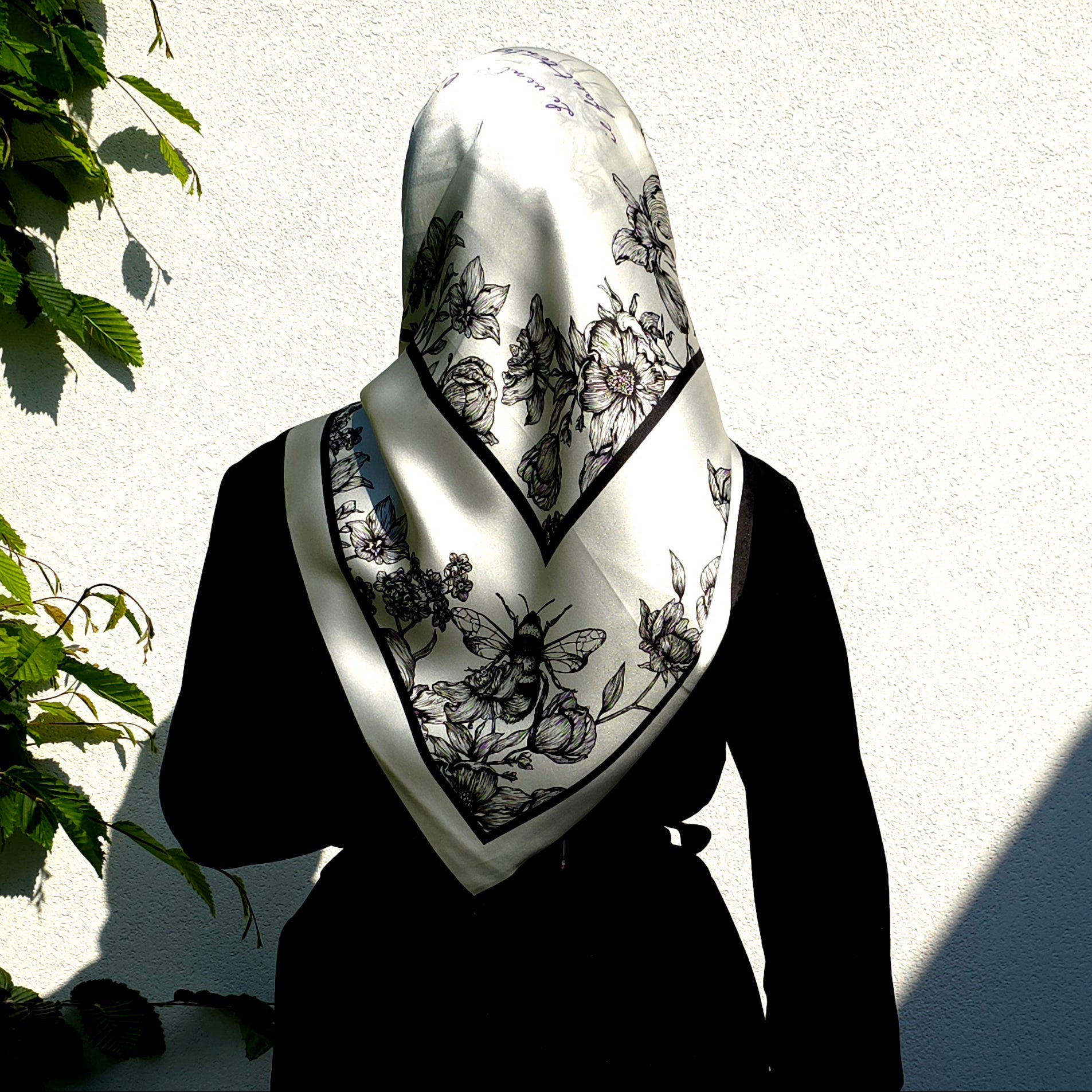 Classic Duality Silk Scarf 90