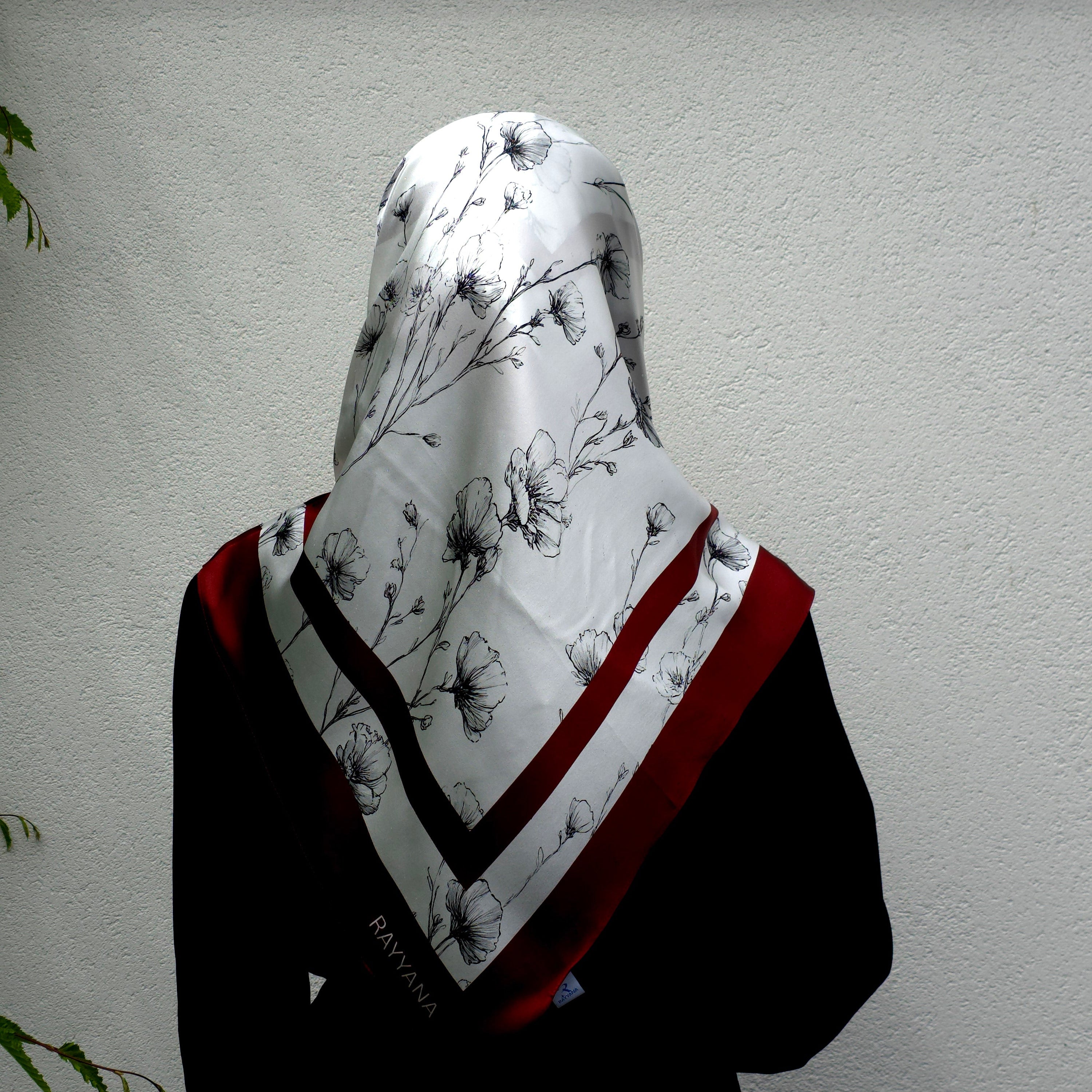 Ignited Silk Scarf 90