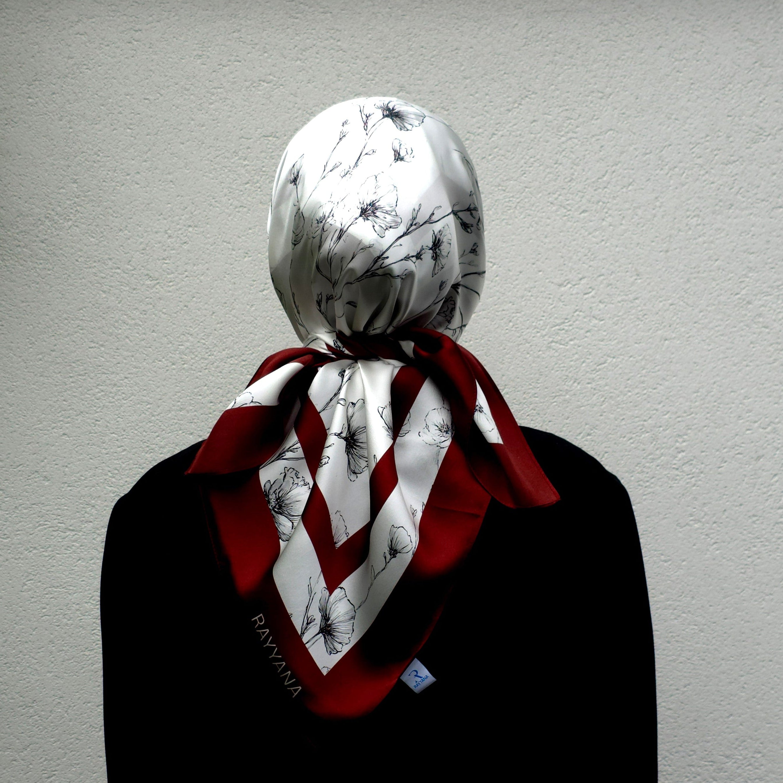 Ignited Silk Scarf 90