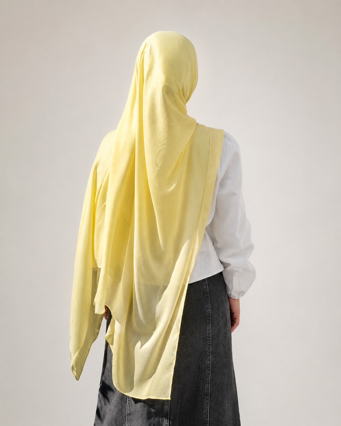 Yuzu Modal Scarf 180 and undercap