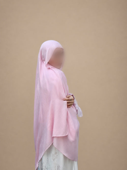 Bubbelgum Modal Scarf 180 and undercap