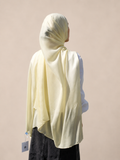 Meringue Modal Scarf 180 and undercap