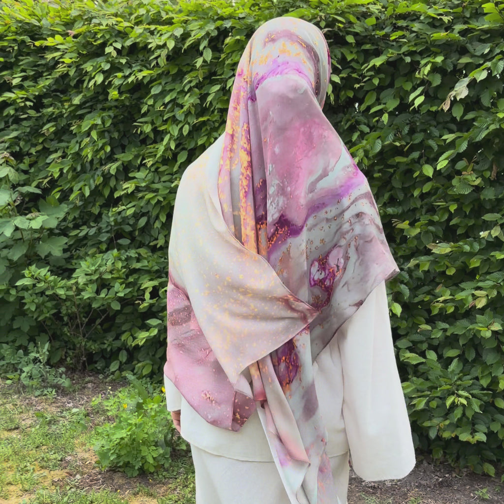 Sunset Modal Scarf 180